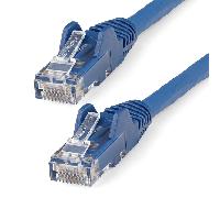 StarTech.com Cable de 7m CAT6 Ethernet - LSZH - Cable de Red RJ45 UTP de 10Gb - 650MHz - PoE de 100W - Latiguillo Snagless con Alivio de Tensión - sin Enganche - ETL - Azul (N6LPATCH7MBL)