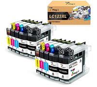 7Magic Cartucho de tinta compatible para Brother LC123 LC123XL para Brother MFC-J6720DW MFC-J6520DW MFC-J6920DW MFC-J4510DW MFC-J4410DW MFC-J470DW DCP-J4110DW DCP-J552DW