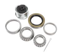 7PCS 3500 LB Kit de cojinetes de cubo de rueda de remolque L68149 L44649 Kits de cojinetes 171255TB Sellos para ejes de remolque de 1-1/16 pulg. a 1-3/8 pulg. 84 husillos