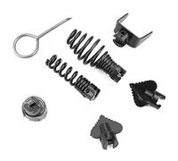 7pcs Cabeza de Cortador de Combinación Limpieza 16 Mm, Accesorios para Cortar la Máquina Dragado la Tubería para Dragado Máquinas Limpieza