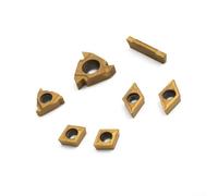 7pcs CCMT060204 11IR 16ER DCMT070204 MGMN200 insertos de torneado de carburo para barra de mandrinar torno de vástago, insertos de torneado CNC para tareas de acabado de acero y acero inoxidable