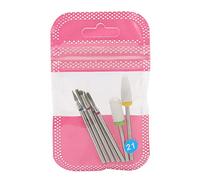 7PCS Nail Drill Bits Set | Tungsten & Ceramic | for Salon/Home