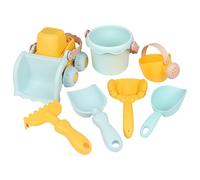 7pcs/Set Juguetes de Playa, Juguetes de Arena educativos Incluyen carretillas elevadora, Pala, Cubo y Cuchara, Suministros de niños de plástico orgánico para niños y niñas