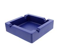 7Penn Cenicero grande de silicona para cigarros, cenicero para exteriores, cenicero para exteriores e interiores, color azul marino