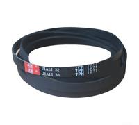 7PH1971 Correa de secadora, 196 cm × 1,1 cm, correa de transmisión para lavadora y electrodomésticos, diseño de 7 picos de 6 ranuras, goma de alta resistencia, uso de lavandería en el hogar