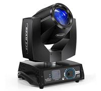 7R 230W Beam Moving Head Luz, 17 Gobos RGBW iluminación de escenario, 14 colores luces DJ, 16 canales 8 prismas DMX512 control para Navidad, Halloween, carnaval, fiestas, almacenes en Alemania