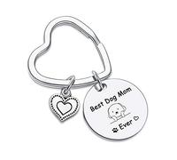 7RVZM Dog Mom Jewelry Dog Grandma Gift Mothers Day Jewelry Best Friend Gift Best Friend Jewelry Dog Person Keychain Veterinarian Keychain Pet Lover Gift Dog Lover Jewelry dog mom Keychain,