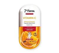 7th Heaven Vitamin C Brightening Capsule Sheet Mask 1 unidad