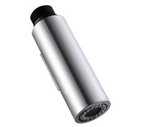 7Trees Boquilla de agua con cabezal de pulverización extraíble para grifo de cocina y baño, conector de 0.8 pulgadas (macho) (cromo pulido)