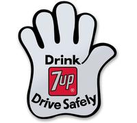 7Up Drink 7-Up Drive Safely Sticker IMG-8-7UP803-JS1642--