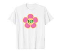 7UP Drink Retro de los 70, Hippy Flower, The Uncola Camiseta
