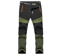 7VSTOHS Men’s Outdoor Comfortable Hiking Trousers Windproof Warm Trousers Climbing Walking Casual Pants for Winter/Autumn/Spring/Summer