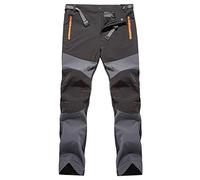 7VSTOHS Men’s Outdoor Comfortable Hiking Trousers Windproof Warm Trousers Climbing Walking Casual Pants for Winter/Autumn/Spring/Summer