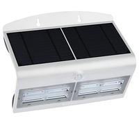 7W LED Solar Pared Luz Con Pir, 4000K, 850lm, IP65, Blanco-8278