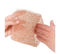 7x Kupfertuch Set Limpiador Olla Kupferschwamm Ambos Lados Cobre Paños