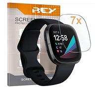 7X Protector de Pantalla para Fitbit Sense - Fitbit Versa 3, Reloj SmartWatch