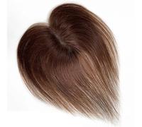 7x11cm Adornos For El Cabello For Mujeres Con Flequillo De Cortina, Pieza Peluca Capas Invisibles 10 Pulgadas Clip En La Parte Media Wiglets Postizos para mujeres encantadoras(Brown)