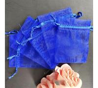 7x9 9x12 10x15 13x18cm 50 Piezas Bolsa de joyería Regalo de boda Organza Bolsa de joyería Embalaje de exhibición Bolsas de joyería 5Z-Royal blue-15x20 cm-otro
