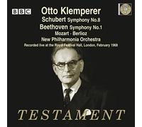 シューベルト : 交響曲第8番『未完成』、他 / オットー・クレンペラー、ニュー・フィルハーモニア管弦楽団 (Schubert : Symphony No.8, etc. / Otto Klemperer, New Philharmonia Orchestra) [2CD] [Import] [Live] [日本語帯・解説付]
