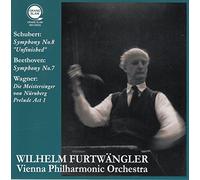 シューベルト : 交響曲 第8番 「未完成」 | ベートーヴェン : 交響曲 第7番 | ワーグナー : 楽劇 「ニュルンベルクのマイスタージンガー」 (Schubert : Symphony No.8 ''Unfinished'' | Beethoven : Symphony No.7 | Wagner : Die Meistersinger von Nurnberg Prelude Act 1 / Wilhelm Furtwangler | Vienna Philharmonic Orchestra) [CD]