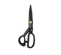8-12inch Tailor Scissors Black Cutting Sewing Shears Embroidery Work(Black-9)