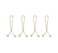 8/16 piezas de clip ajustable cintura simple for pantalones, faldas, puños, clips fijos, pañuelo for la cabeza, chal, broche antideslizante, joyería unisex(Gold-8pcs)