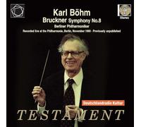 ブルックナー : 交響曲 第8番 ~ 1969年 ステレオ・ライヴ (Bruckner : Symphony No.8 ~ Recorded live at the Philharmonie, Berlin, November 1969 ･ Previously unpublished / Karl Bohm | Berliner Philharmoniker) [Import CD] [日本語帯・解説付]