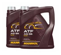 8 (2x4) Litro Mannol Ag 55 Automático Aceite Motor / Atf / para Zf 6 HP / VW