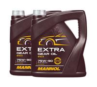 8 (2x4) Litro Mannol SAE 75W-90 Api Gl 4/5 Ls Extra Aceite Motor Y Achsöl
