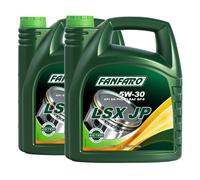 8 (2x4) Litro SAE 5W-30 FANFARO Lsx JP Aceite para Hyundai, Toyota, Kia, Nissan