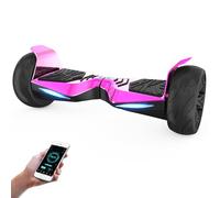 8.5” Hoverboards de Doble Motor Todoterreno con Batería de Alta Capacidad de 36V 4Ah, Altavoz Bluetooth y Aplicación, Ideal para Niños y Adolescentes