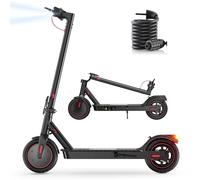 8.5" Patinete Electrico Plegable con Candado para Adolescentes Y Adultos, Motor de 35O, Autonomía 30KM, MAX 25 KM/H, 187.2WH Batería, Carga 100-120KG, Frenado Dual, 3 Modos De Elocidad