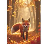 8.5" X 11" NoteBooks "The Fox’s Autumn Tale"