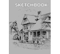 8.5x11 Blank Drawing Sketchbook | 120 Pages Artist Sketch Journal / Doodle Book title: Perfect for Pencil, Charcoal, Marker, Light Watercolor | Blank Unlined Pages for Creative Art sub titl