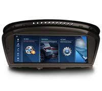 8,8" Android 16 Qualcomm 8GB 128GB Radio Coche Bluetooth para BMW Serie 3/5/6 E90 E91 E92 E93 E60 E61 E63 E64 Sistema CCC Carplay Android Auto DSP WiFi SWC Idrive Pantalla táctil GPS Navegador