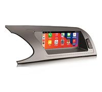 8,8 Inch 8 Core 4+64GB Android 14 Radio Coche Navegador GPS para Audi A4 (2009-2012) Soporta Wireless Carplay IPS Pantalla WiFi 4G Dab+ DVR (para configuración Baja sin función GPS)