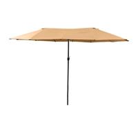 8.86FT Patio Umbrella Fabric UPF30 Triple Layer Replacement Canopy