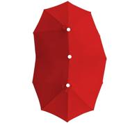 8.86FT Patio Umbrella Fabric UPF30 Triple Layer Replacement Canopy
