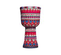 8/9 Pulgadas Yembé Hecho a Mano para Actuaciones Al Aire Libre, Acompañamiento de Banda Djembe Drum Parche de Piel de Cabra para Principiantes Tambor Djembe(8 inch B)