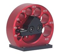 8 a 20mm de Alta Precisión Dowel Maker, Placa de Corte de Cuerpo de Aleación de Aluminio para Carpintería con 8 Agujeros