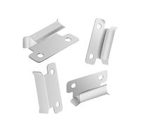 8 abrazaderas plateadas de acero inoxidable de 7 mm for impresora 3D serie CR-10