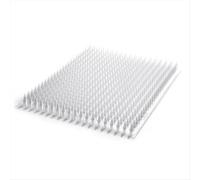 8 alfombrillas repelentes para gatos, para exteriores e interiores, para perros y gatos, transparentes y disuasorias, con pinchos.