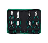 8 alicates ergonómicos en miniatura pequeños de 5 pulgadas de acero al carbono, perfectos para tareas detalladas y reparaciones, uso de alicates pequeños