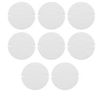 8 almohadillas de fibra de cerámica, juntas de tubo de humo para chimenea, juntas de tubo de estufa de 155 mm, juntas de tubo de estufa resistentes al calor.