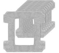 8 almohadillas de limpieza de piezas de repuesto para ECOVACS WINBOT W2 Omni / W2 / W1 Pro / W1 robot de limpieza de ventanas, paños de microfibra lavables limpian eficazmente las manchas y el polvo