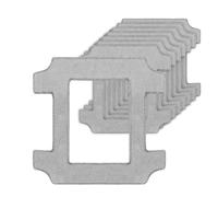 8 almohadillas de limpieza para Ecovacs Winbot W2S/W2S Omni robot limpiacristales, paños de limpieza, reutilizables y lavables