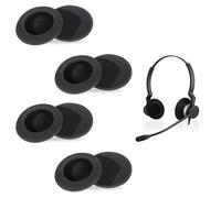 8 almohadillas de repuesto compatibles con auriculares Sennheiser PC131, PC135, PC136, PMX100, PX100, PX100 II, almohadillas de espuma transpirable