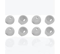 8 almohadillas de silicona suave compatibles con auriculares Apple Earpods con cable, fundas antideslizantes y cómodas, resistentes al sudor, almohadillas de repuesto para auriculares de 3.5 mm y