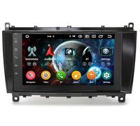 8" Android 16 4GB 64GB Radio Coche con Pantalla Táctil Navegador GPS para Mercedes Clase CLK W209 C209 A209 Bluetooth 5.1 CarPlay Android Auto DSP A2DP SWC WiFi Canbus FM Am 4G