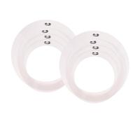 8 anillos de amortiguación de tambor, silenciadores de tambor Silence PET, anillos de control de tono, amortiguador para accesorios de instrumentos de percusión musical, 10 12 14 14 y 12 13 16 sile